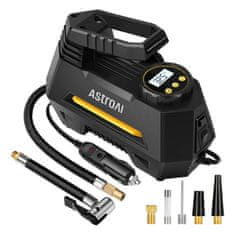 AstroAI Prijenosni kompresor 12V AstroAI CZK-3631, 100PSI, brza pumpa za gume