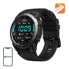ZEBLAZE Pametni sat Zeblaze Ares 3 Pro - crni, AMOLED, vodootporan, pratite zdravlje i aktivnost