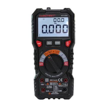 Habotest Digitalni multimetar s lampom Habotest HT118A, True RMS, NCV, bežični, precizni mjerač