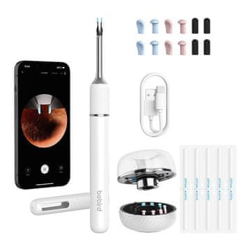 Bebird Bebird Note 5 Pro vizualni otoskop za čišćenje ušiju (bijeli)