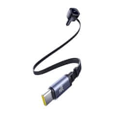 BASEUS Baseus Enjoyment Max punjač za automobil s USB-C+USB-C kabelima, 60W, crni