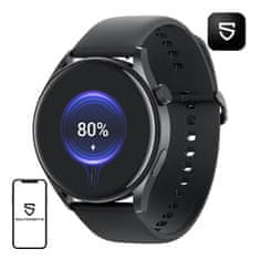 SoundPeats Pametni sat Soundpeats Watch4 - crni, sportski i elegantan, sa zdravim funkcijama i vodootpornošću