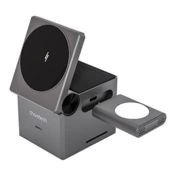 Choetech Bežična punjačka Choetech T632-F 3u1 15W (crna) - brza i praktična rješenja za punjenje