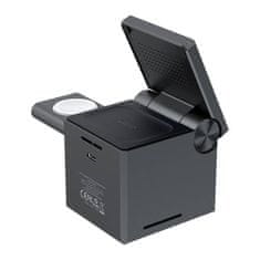 Choetech Bežična punjačka Choetech T632-F 3u1 15W (crna) - brza i praktična rješenja za punjenje