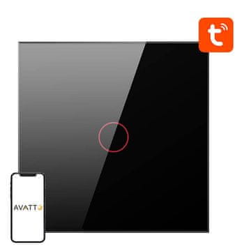 Avatto Avatto Zigbee Dodirni Prekidač Zts02-Eu-B1 Za Tuya Daljinski Upravljač