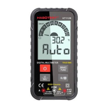 Habotest Digitalni višenamjenski multimetar Habotest HT112B True RMS s LED svjetlom