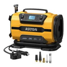 AstroAI Prijenosni kompresor 12V AstroAI ATJ-8366, 150 PSI, za brzu i učinkovitu upotrebu