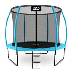 Aga SPORT EXCLUSIVE Trampolin 305 cm Svijetloplava + zaštitna mreža + ljestve