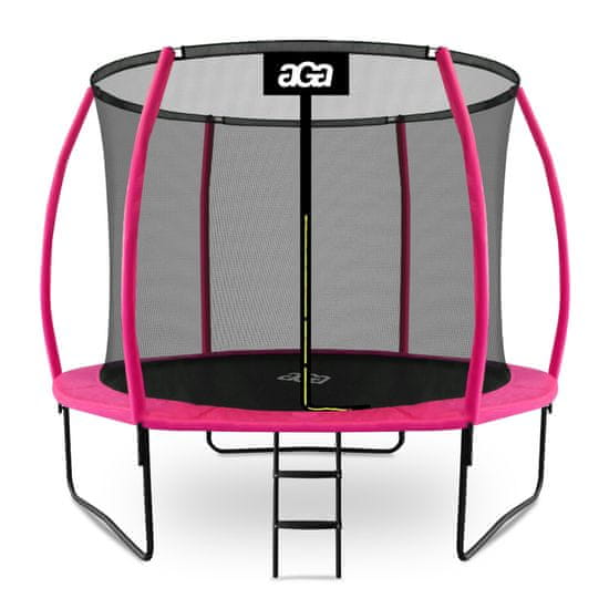 Aga SPORT EXCLUSIVE Trampolin 305 cm Ružičasta + zaštitna mreža + ljestve