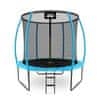 Aga SPORT EXCLUSIVE Trampolin 250 cm Svijetloplava + zaštitna mreža + ljestve