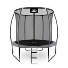 Aga SPORT EXCLUSIVE Trampolin 250 cm Siva + zaštitna mreža + ljestve