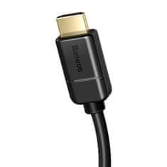 BASEUS Baseus 2x HDMI 2.0 4K 60Hz kabel, 3D, HDR, 18Gbps, 5m (crni)