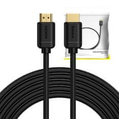 BASEUS Baseus 2x HDMI 2.0 4K 60Hz kabel, 3D, HDR, 18Gbps, 5m (crni)
