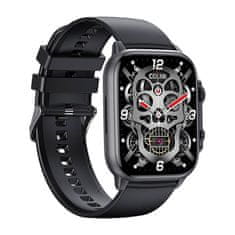 COLMI Pametni sat Colmi C81 - crni, AMOLED zaslon, 100 sportskih načina, vodootporan, Bluetooth 5.0