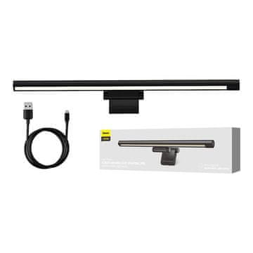 BASEUS LED Lampa za Monitor Baseus I-Wok Pro s Klipsom i Dimmable, Crna