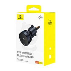 BASEUS Magpro Auto Držač S 15W Bežičnim Punjačem Za Mobitele