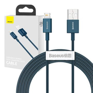 BASEUS Baseus Usb Kabel Za Punjač Za Lightning Apple Iphone I Ipad 2 Metra