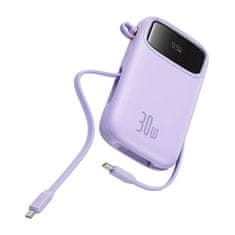 BASEUS Powerbank Baseus QPow 2 10000mAh 30W 2xUSB-C - Violetti, Brzo Punjenje, Prijenosni