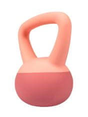 ACRAsport ACRA Soft PVC Kettlebell 1 kg, ružičasti