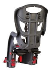 Bellelli BELLELLI PEPE Dječje sjedalo za bicikl, montaža na stražnji nosač, siva