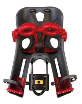 Bellelli BELLELLI FRECCIA Dječje sjedalo za bicikl B-FIX, siva