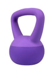 ACRAsport ACRA Soft PVC Kettlebell 2 kg, ljubičasti