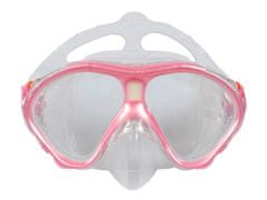 ACRAsport Set za ronjenje 3 u 1, DJEČJI, RUŽIČASTI – maska, peraje i disalica