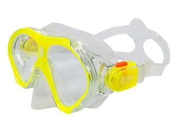 ACRAsport Set za ronjenje 3 u 1, DJEČJI, ŽUTI – maska, peraje i disalica