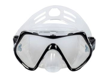 ACRAsport Set za ronjenje 3 u 1, CRNI, L/XL – peraje 42–47, maska, disalica