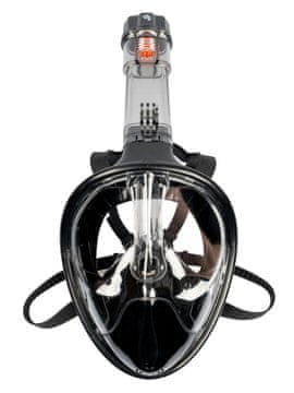 ACRAsport Maska za ronjenje, crna, za cijelo lice, veličina S/M