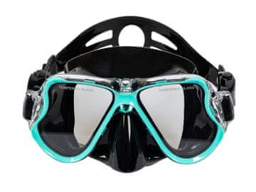 ACRAsport Set za ronjenje 3 u 1, TIRKIZNI, S/M – peraje 36–41, maska, disalica