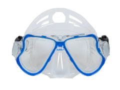 ACRAsport Set za ronjenje 3 u 1, PLAVI/TRANSPARENTNI, L/XL – peraje 42–47, maska, disalica
