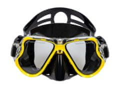 ACRAsport Set za ronjenje 3 u 1, ŽUTI, L/XL – peraje 42–47, maska, disalica