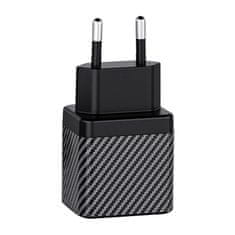 INVZI Brza punjač INVZI GaN 2x USB-C, 45W, EU, crna - Sposobnost punjenja 2 uređaja istovremeno
