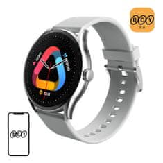 QCY Pametni sat QCY WATCH GT - sivi, AMOLED zaslon, praćenje otkucaja srca, vodootporan