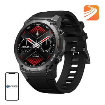 ZEBLAZE Pametni sat Zeblaze VIBE 7 Pro - crni, AMOLED, vodootporan, fitness i zdravlje na dlanu