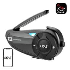 Ejeas Interkom za motocikle EJEAS Q2 - Bluetooth 5.1, vodootporan, vrhunska kvaliteta zvuka