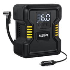 AstroAI Prijenosni kompresor zraka 12V AstroAi JY21P160-12 s lampom LED i automatskim isključivanjem
