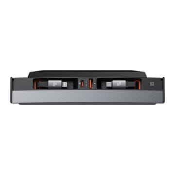 BASEUS Hub Baseus T-Space s USB-C do Lightning za Teslu - Crni, brzina 45W