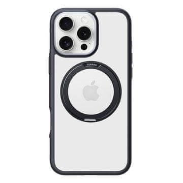 Torras Torras Ostand R Fusion futrola za iPhone 16 Pro Max (crna)