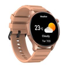 ZEBLAZE Pametna narukvica Zeblaze Btalk 3 Pro - Ruzičasta, AMOLED HD, 100+ sportskih režima, praćenje zdravlja