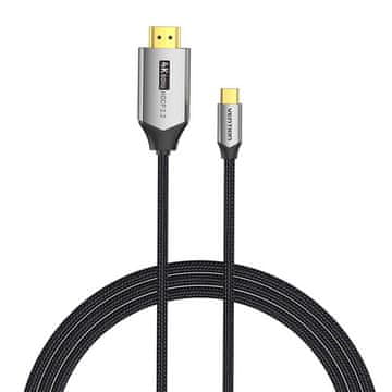 Vention USB-C na HDMI 2.0 kabel Vention CRBBG 1,5 m, 4K 60Hz (crni)