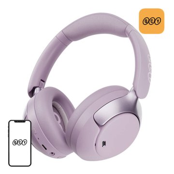 QCY QCY H3 pro ANC bežične slušalice (ljubičasta)