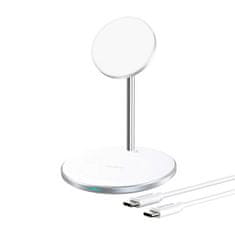 Choetech Bežična indukcijska punjač Choetech T581-F za iPhone 12 i AirPods (bijela)