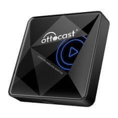 Ottocast Bezpružni adapter Ottocast U2-AIR PRO Carplay, crni, brzo povezivanje 5 GHz, široka kompatibilnost