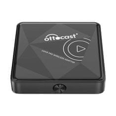 Ottocast Bezpružni adapter Ottocast U2-AIR PRO Carplay, crni, brzo povezivanje 5 GHz, široka kompatibilnost