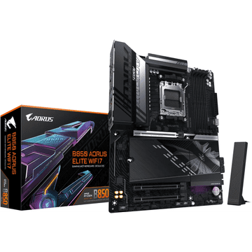 Gigabyte B850 AORUS ELITE WIFI7, DDR5, SATA3, USB3.2Gen2x2, DP, 2.5GbE, WiFi 7, AM5 ATX