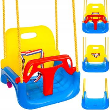 Dexxer 3 u 1 PVC dječja ljuljačka sa zaštitom do 30 kg