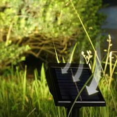 HOME & MARKER® Vanjska solarna reflektorska lampa s LED osvjetljenjem, vodootporna i bez kablova | SPOTIKE