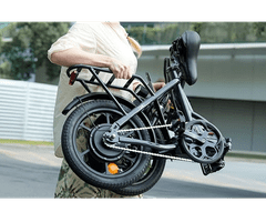 isinwheel U4 električni bicikl, sklopivi, 250 W, do 88 km, bijeli